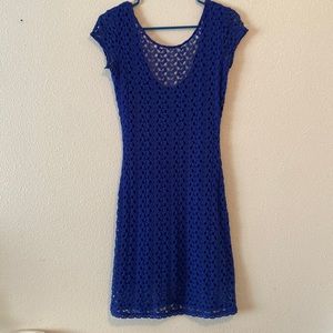 Free People blue dress with liner.